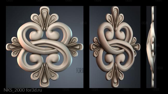 NKS_2000 3d stl for CNC