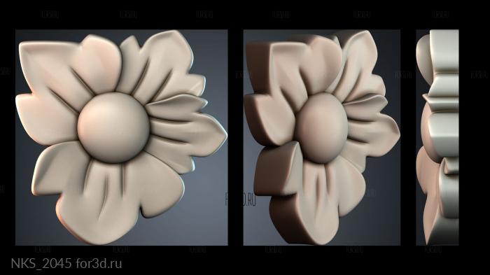 NKS_2045 3d stl for CNC