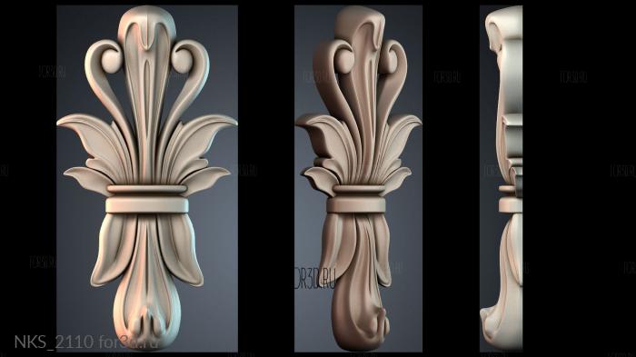 NKS_2110 3d stl for CNC