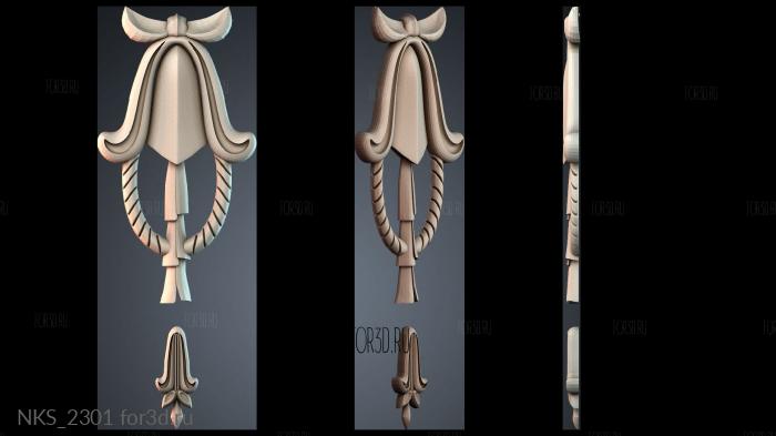 NKS_2301 3d stl for CNC