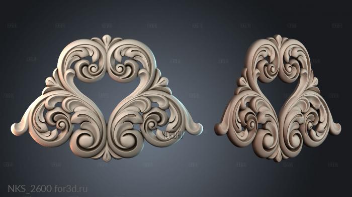 NKS_2600 3d stl for CNC