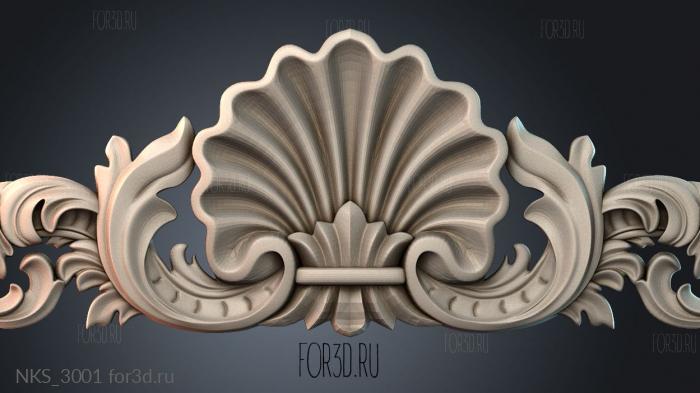 NKS_3001 3d stl for CNC