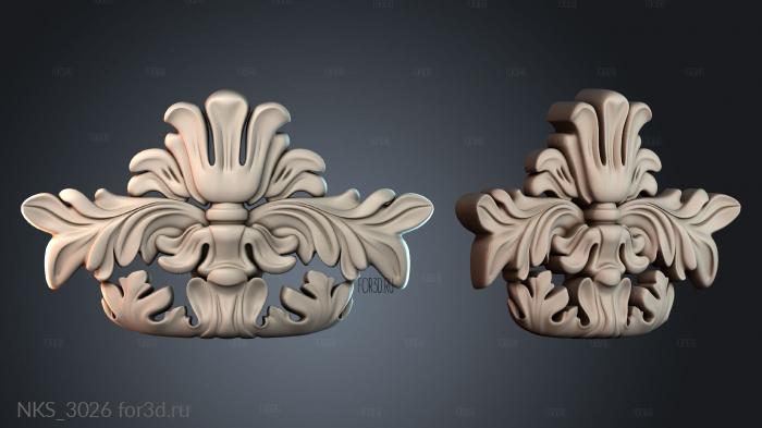 NKS_3026 3d stl for CNC