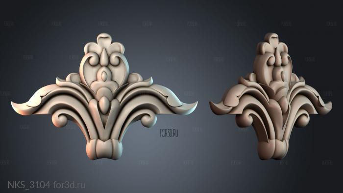 NKS_3104 3d stl for CNC