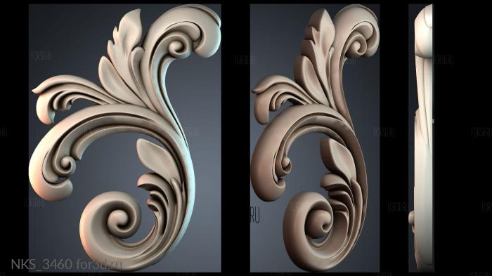 NKS_3460 3d stl for CNC
