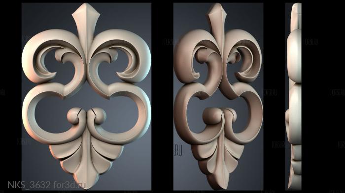 NKS_3632 3d stl for CNC