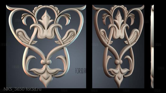 NKS_3650 3d stl for CNC