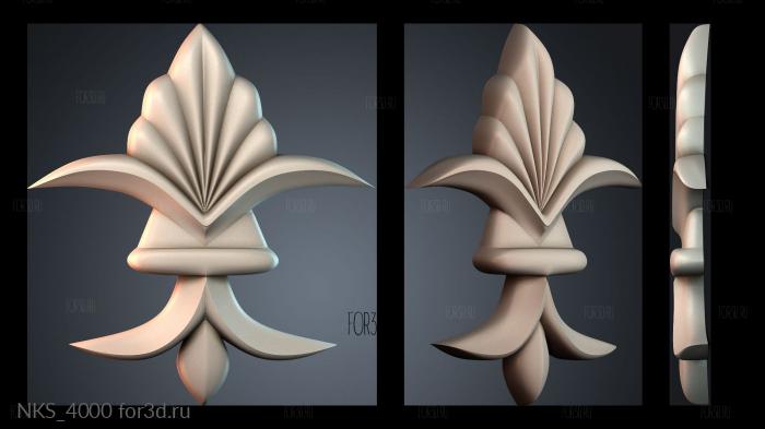 NKS_4000 3d stl for CNC