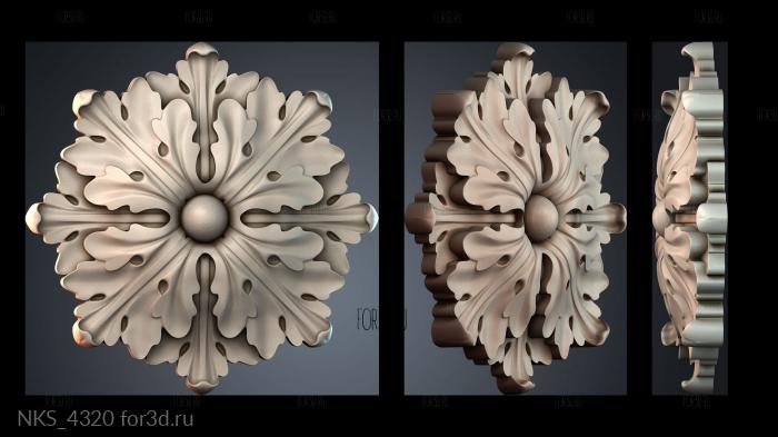 NKS_4320 3d stl for CNC