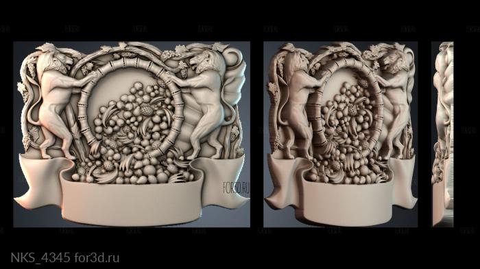 NKS_4345 3d stl for CNC