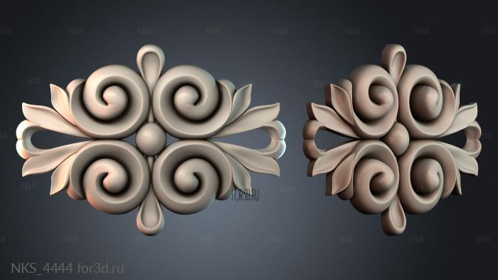 NKS_4444 3d stl for CNC