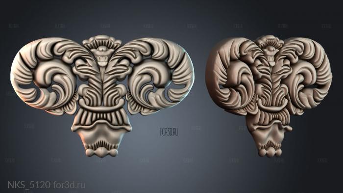 NKS_5120 3d stl for CNC