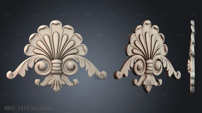 NKS_5151 3d stl for CNC
