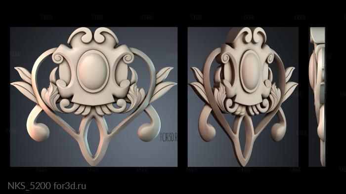 NKS_5200 3d stl for CNC