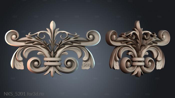 NKS_5201 3d stl for CNC