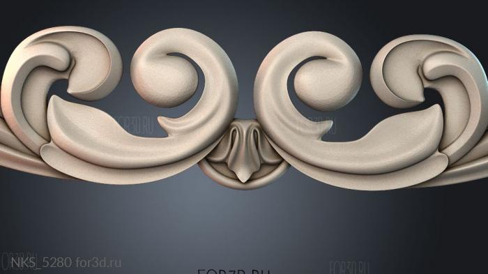 NKS_5280 3d stl for CNC