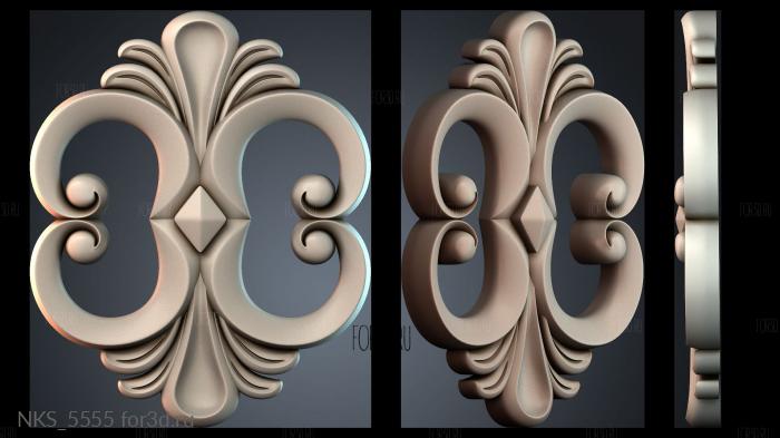 NKS_5555 3d stl for CNC
