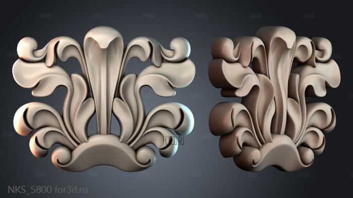 NKS_5800 3d stl for CNC