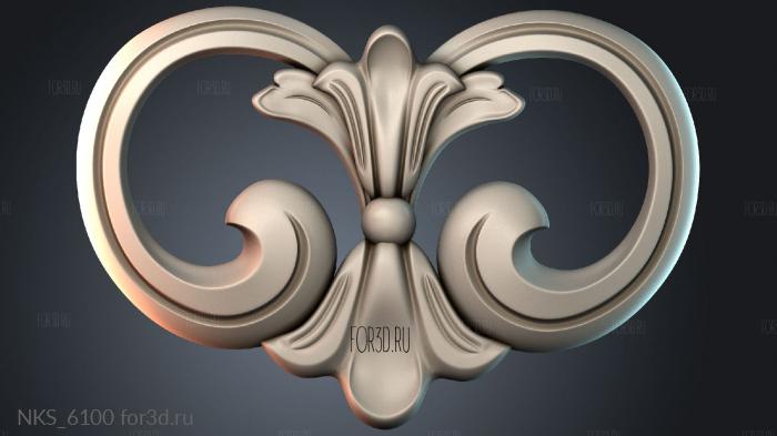 NKS_6100 3d stl for CNC