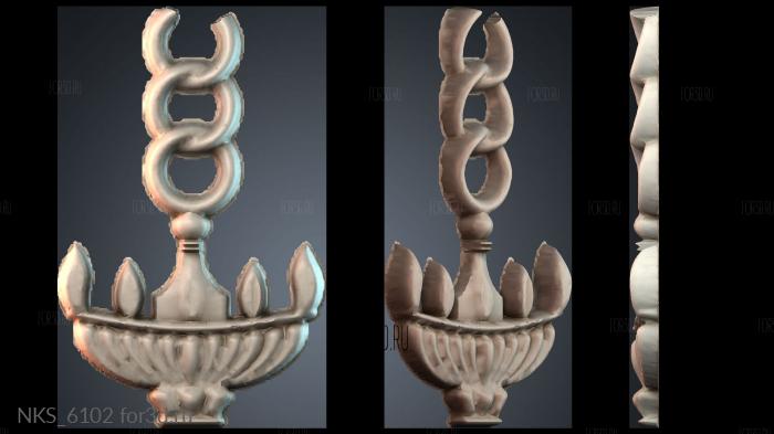 NKS_6102 3d stl for CNC