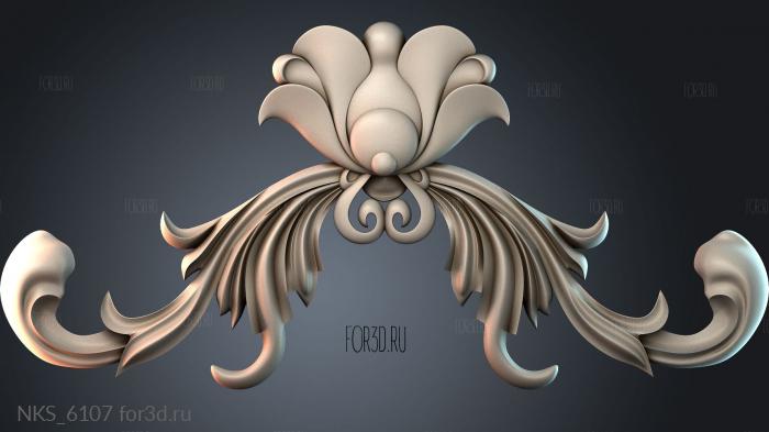 NKS_6107 3d stl for CNC