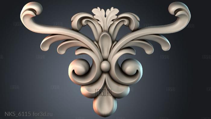 NKS_6115 3d stl for CNC