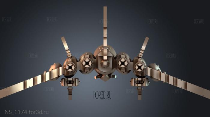 NS_1174 stl model for CNC