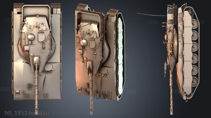 NS_1951 stl model for CNC