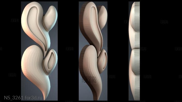 NS_3261 stl model for CNC