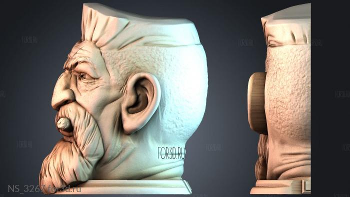 NS_3267 stl model for CNC