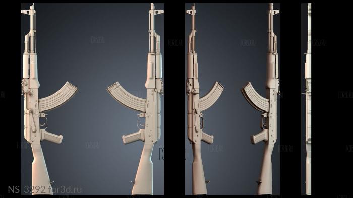 NS_3292 stl model for CNC