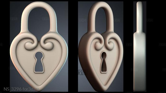 NS_3296 stl model for CNC