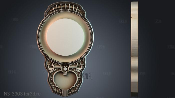 NS_3303 stl model for CNC