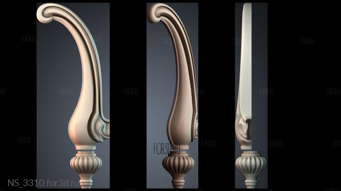 NS_3310 stl model for CNC