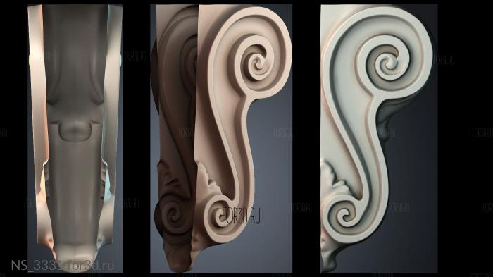 NS_3331 stl model for CNC