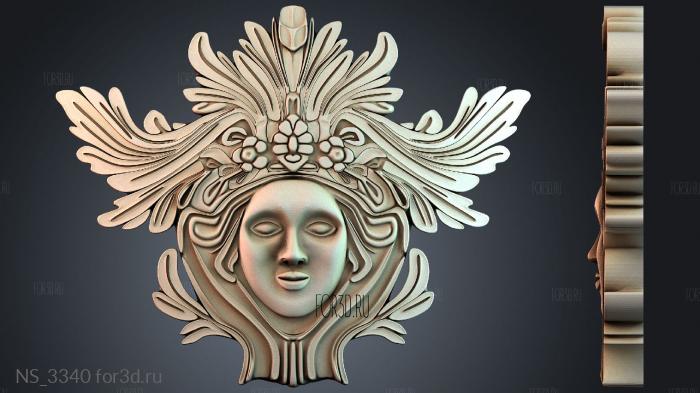 NS_3340 stl model for CNC