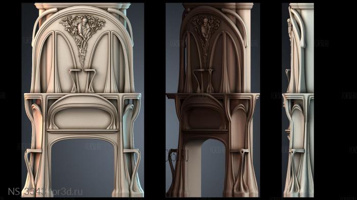NS_3343 stl model for CNC