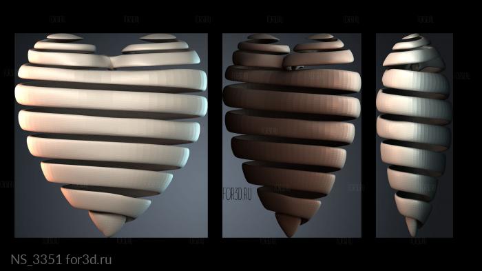 NS_3351 stl model for CNC