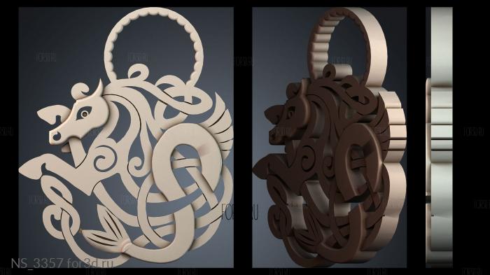 NS_3357 stl model for CNC