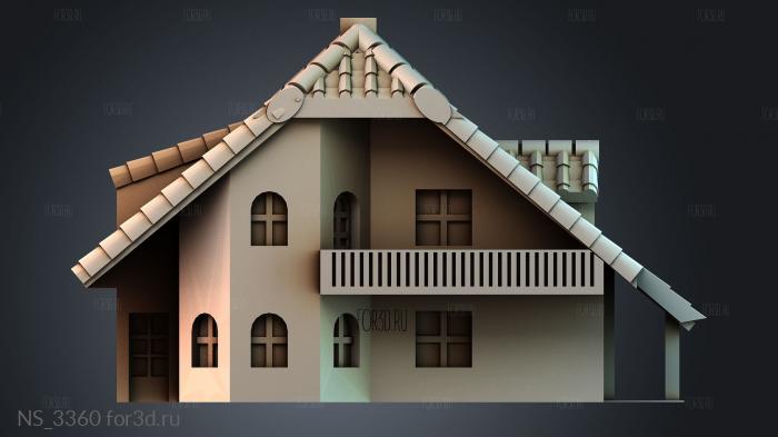 NS_3360 stl model for CNC