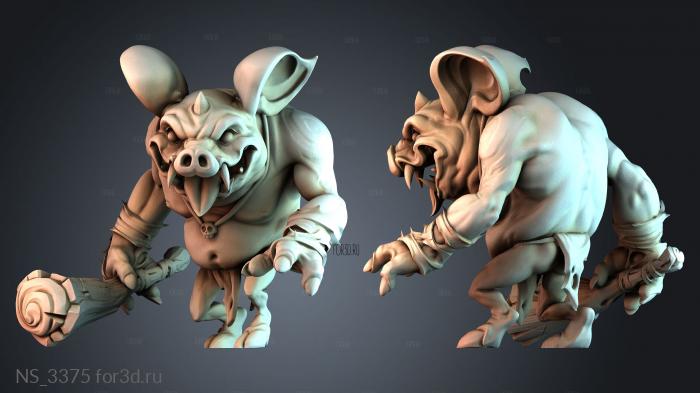 NS_3375 stl model for CNC