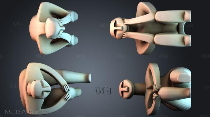 NS_3379 stl model for CNC