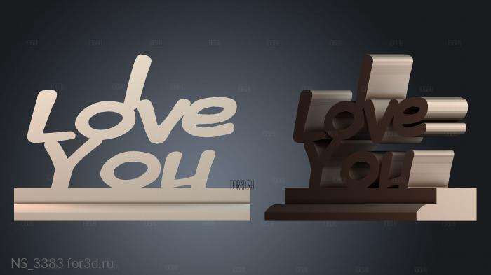 NS_3383 stl model for CNC