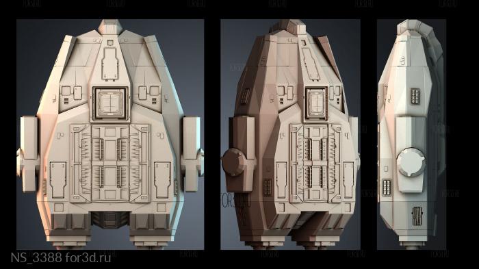 NS_3388 3d stl модель для ЧПУ