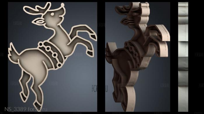 NS_3389 3d stl модель для ЧПУ