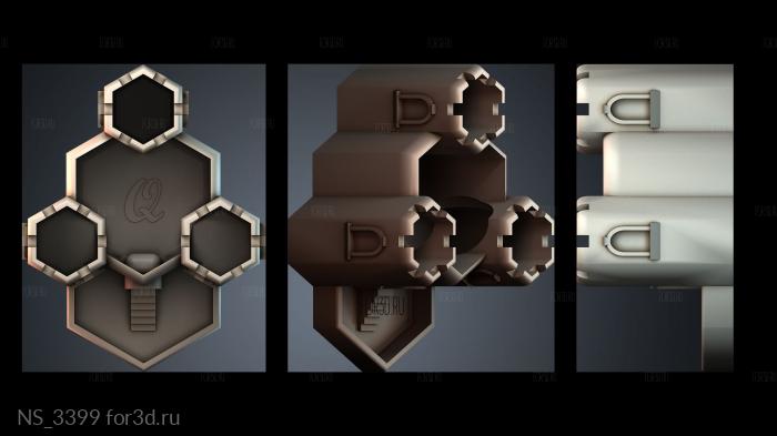 NS_3399 3d stl модель для ЧПУ