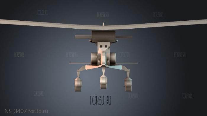 NS_3407 3d stl модель для ЧПУ