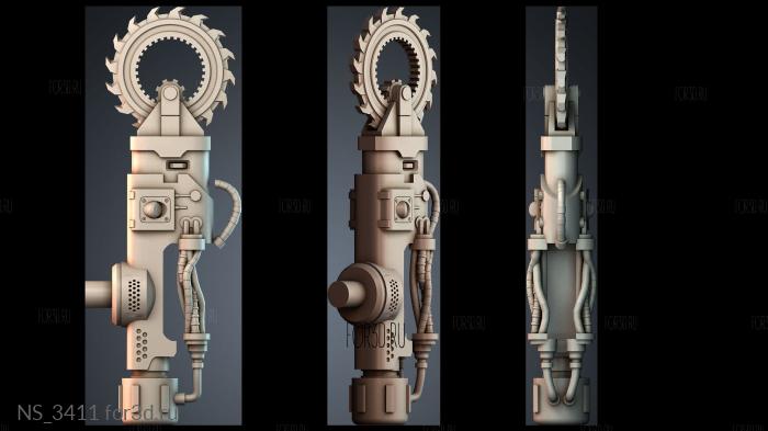 NS_3411 3d stl модель для ЧПУ