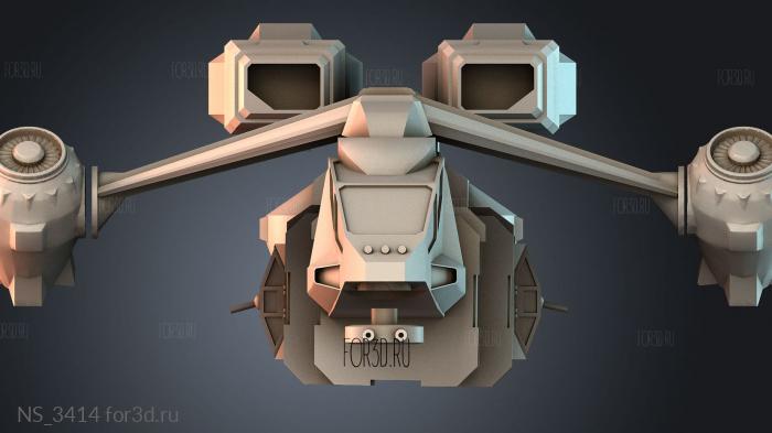 NS_3414 3d stl модель для ЧПУ