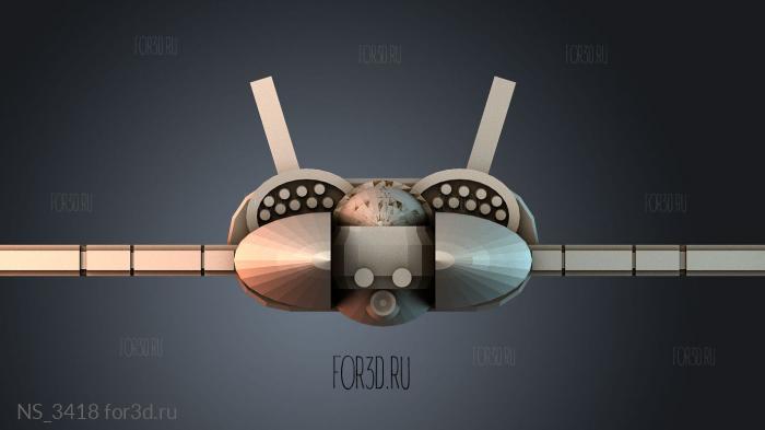 NS_3418 3d stl модель для ЧПУ